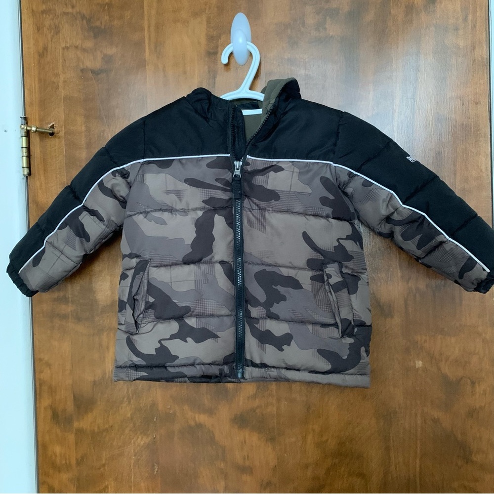 Pacific Trail Toddler Kid Hooded Long Sleep Fleece Jacket Coat 3T EUC
